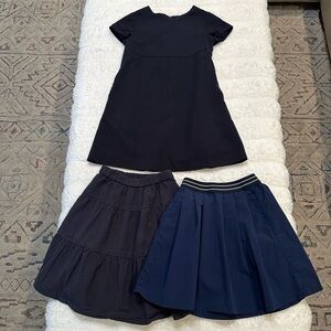 Uniqlo Girls School Uniform Navy Blue Bundle